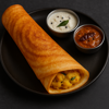 Royal Masala Dosa (Ghee Roast)